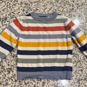 Boys Sezzit Striped Kids Sweater - Multicolor 3T